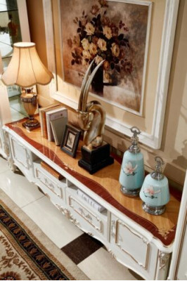 Sideboard Wit Luxe Elegant Woonkamer Dressoir Kasten Lowboard Meubels Nieuw
