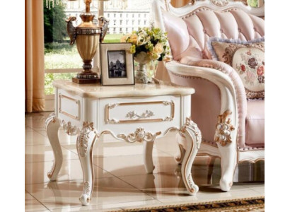 Bijzettafel tafels woonkamer luxe witte tafel meubels salontafel nieuw