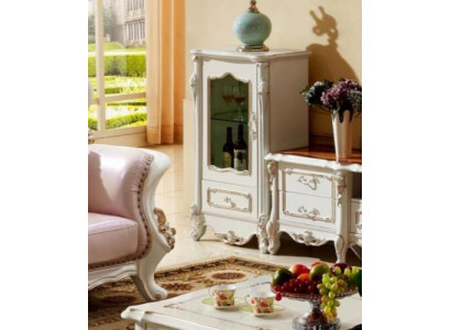 Vitrine Luxe Kast Hout Stijl Wit Glas Nieuw Kasten Glazen Kast