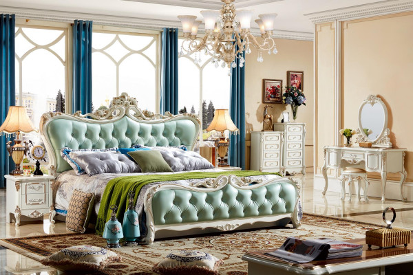 Slaapkamer Set Wit Ontwerp Elegant 2x Dressoir Klassiek Meubilair Luxe 2-delig.