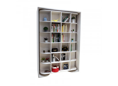 Bed Boekenkast Plank Logeerbed Kasten Wandkast Bedden