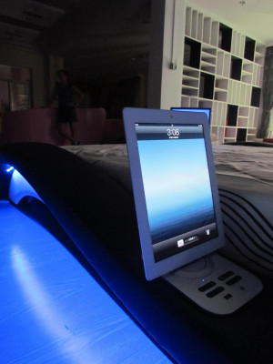 Luxe bed ontwerpbedden Digitale USB-slaapkamermeubels Lederen tweepersoonsbedden.