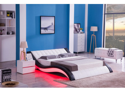 Bed Design Digital Sound USB Beds Luxury Bedroom Furniture Leather