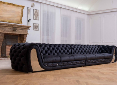 Bankstellen 6-zits textiel Big Xxl woonkamerstof Nieuw bankstel Gestoffeerde meubels