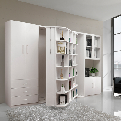 Bed Boekenkast Plank Logeerbed Kasten Wandkast Bedden