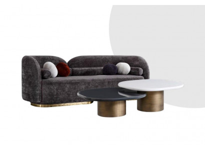 Comfortabele bank driezitter voor de woonkamer in moderne stijl nieuw model.