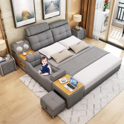 Bedframe Bedden 180x200cm Hotel Multifunctioneel Bed Tweepersoonsbedden