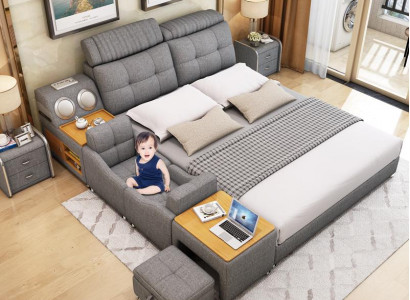 Bedframe Bedden 180x200cm Hotel Multifunctioneel Bed Tweepersoonsbedden