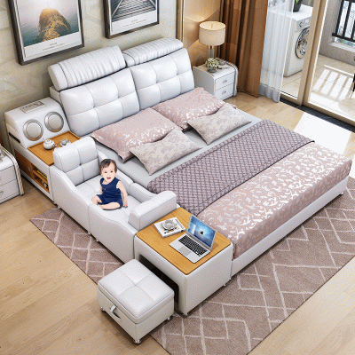 Bedframe Bedden 180x200cm Hotel Multifunctioneel Bed Tweepersoonsbedden