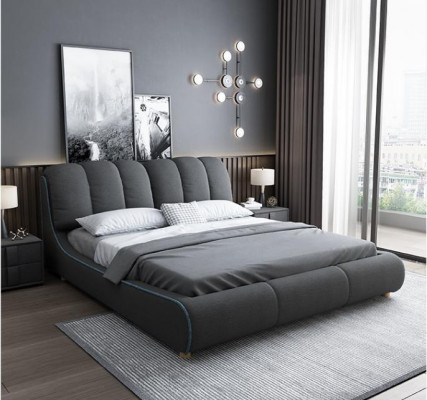 Ontwerp Hout Moderne Bed 180x200 Slaapkamer Huwelijk Luxe Hotel Bedden