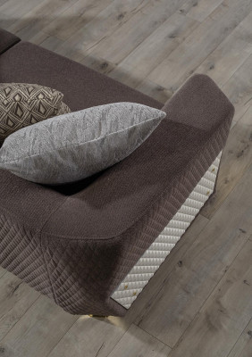 Garnituur bankstel 3+3+1-zits bank fauteuil banken Modern Bruin nieuw
