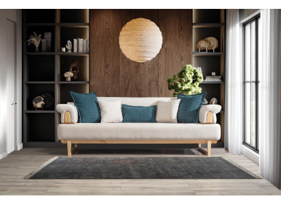 Luxe driezits witte bank 3-zits bankstellen design modern design meubels