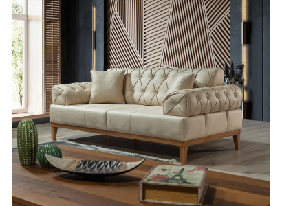 Driepersoons bank Bekleding Meubilair Inrichting Design Bankstellen 3-zits.