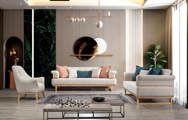 Relax Club fauteuil 1 zits wit Woonkamer Luxe Design Meubels Textiel.