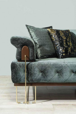 Bankstel Bankstel Bankstellen Fauteuil 3+3+1 zitsstoffen Modern