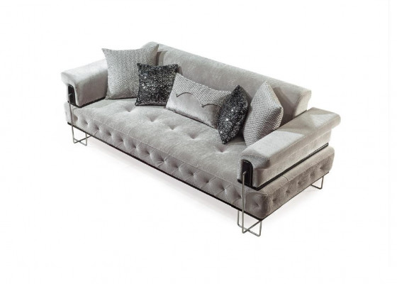 Luxe set bankstel 3+3+1 zitsbank bank banken fauteuils hout met metaal