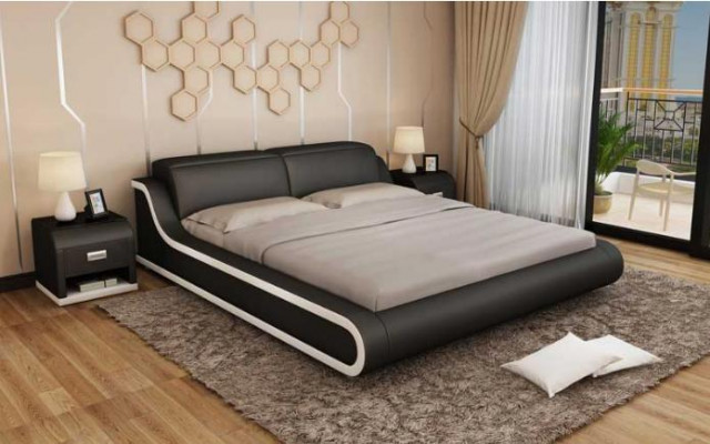 Slaapkamerdesign 180x200 Nieuwe Meubels Luxe Modern Bedden Bekleding