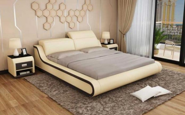 Slaapkamerdesign 180x200 Nieuwe Meubels Luxe Modern Bedden Bekleding