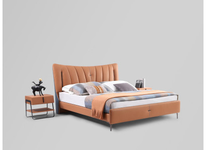 Tweepersoonsbed huwelijksbed designbed NIEUW 180x200cm Designer gestoffeerd bed Bed