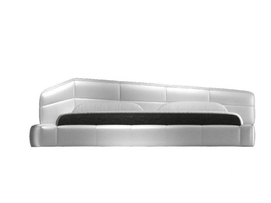 Modern hotelbedframe slaapkamer luxe lederen designbed dubbel