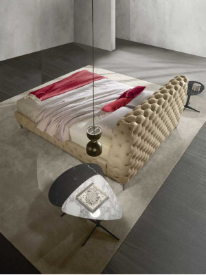 Chesterfield Bed Luxe Bedden Houten Bedframe Meubelontwerp Modern Bedframes