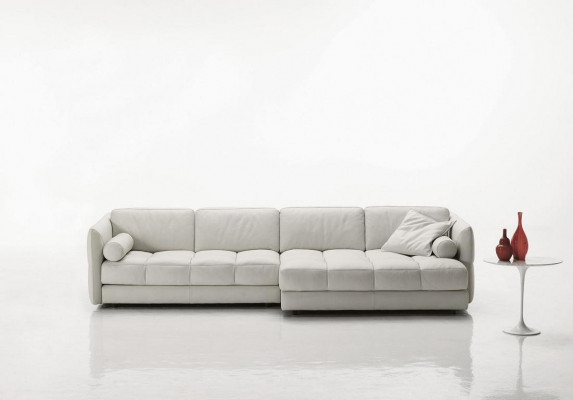 Designer leren hoekbank gestoffeerde hoekbank zithoek L-vormige bankstel nieuw