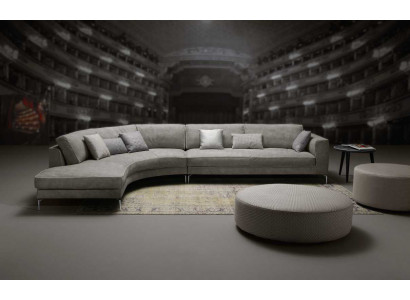 Ontwerp L Vorm Leder Grijs Luxe Banken Nieuwe Hoekbank Bank Sofa's Woonlandschap
