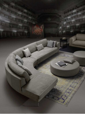 Ontwerp L Vorm Leder Grijs Luxe Banken Nieuwe Hoekbank Bank Sofa's Woonlandschap