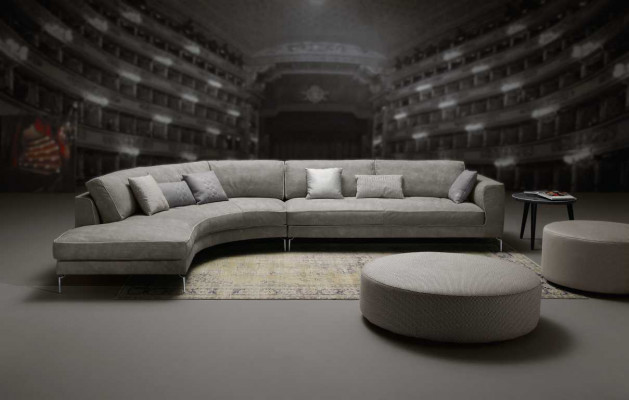 Ontwerp L Vorm Leder Grijs Luxe Banken Nieuwe Hoekbank Bank Sofa's Woonlandschap