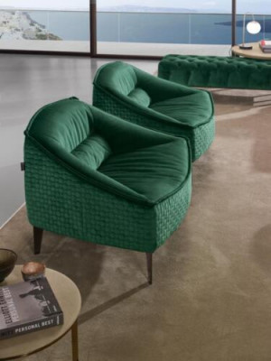 Luxe set van 2 delen bankstel 3+1 zits modern bank en fauteuil