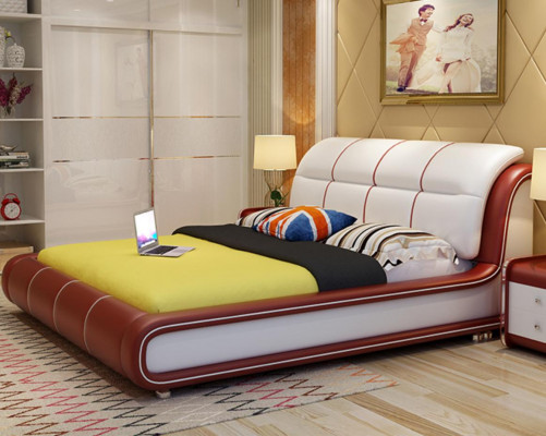 Design stoffen meubels hotel groene bedden slaapkamer luxe boxspring bed