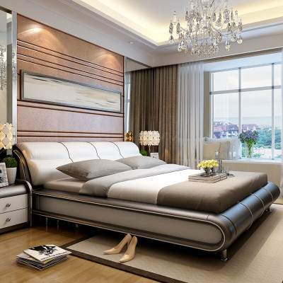 Design stoffen meubels hotel groene bedden slaapkamer luxe boxspring bed