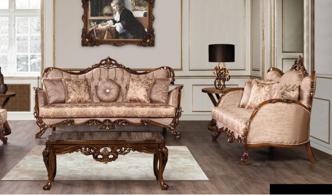Luxe bankstel 3+3 zits set stoffen bank bankstellen woonkamer meubels