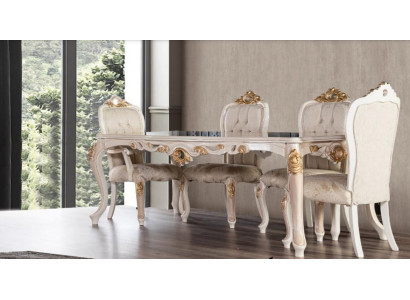 Eetkamer eettafel stoel luxe set eetkamerstoel tafel tafels hout groep