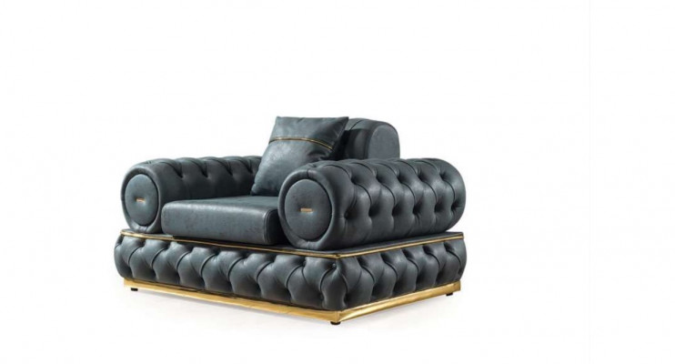 Luxe Chesterfield bankstel 3+1 zitsbankstel bank fauteuil banken bekleding