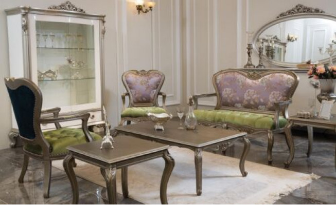 Sofa Set 2+1+1 Zit Luxe Salontafel Bijzettafel Fauteuilset 6-delig