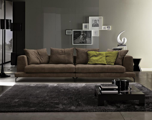 Bank 4-zits banken Luxe bekleding leren bank Luxe bank leer Vierzits