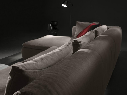 Hoekbank Bank Bekleding Bankstellen Bank L-Vorm Meubels Grijs Bankstellen Leer