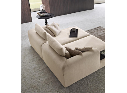 Eckbank Italiaanse meubels Hoekbank Bank Bekleed bankstel Bankstel Sofas