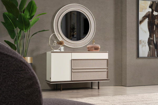 Slaapkamer set Bed 2x Nachtkastjes Kaptafel Luxe nieuw 5-delig design