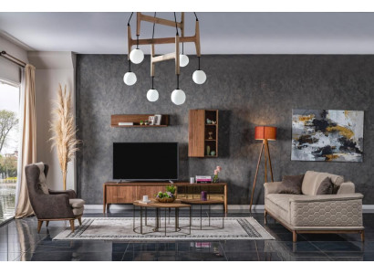 Luxe bankstel bankstel bankstellen fauteuils 3+1 zits stof modern design nieuw