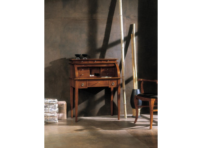 Werktafel Secretaris Kantoormeubelen Massief Hout Secretaris Tafel Bureau Bruin