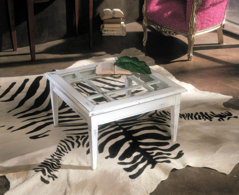 Tafel Klassieke salontafel Bank Tafels Meubels Woonkamer Salontafels Wit