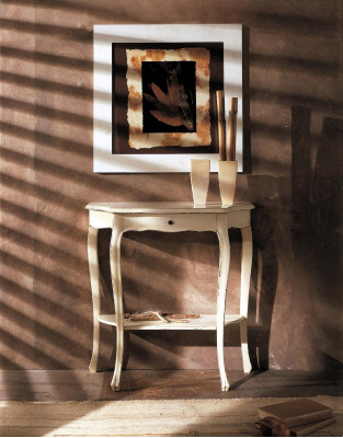Meubel houten console telefoon bijzettafel Italiaanse console tafel consoles tafels