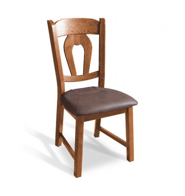 Stel van 20 massief houten stoelen eetkamerstoel met lederen bekleding Gastro eetkamerstoel.