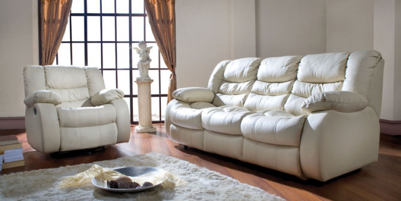 Multifunctionele bankstel lederen bankstel 3+2+1 relax bioscoopbankstel set bekleding