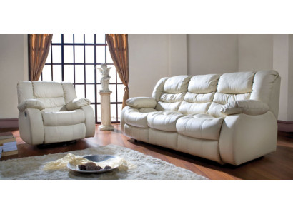 Multifunctionele bankstel lederen bankstel 3+2+1 relax bioscoopbankstel set bekleding
