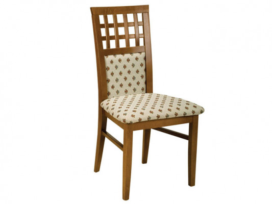 Stel 20 houten eetkamerstoelen gestoffeerde stoelen restaurant eetzaal massief hout