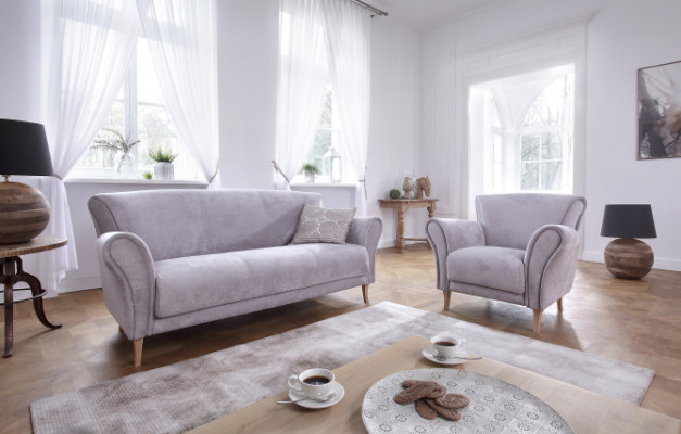 Sofagroep 3+1+1 zitsbanken Bankstel Moderne bankstellen Stof Nieuw