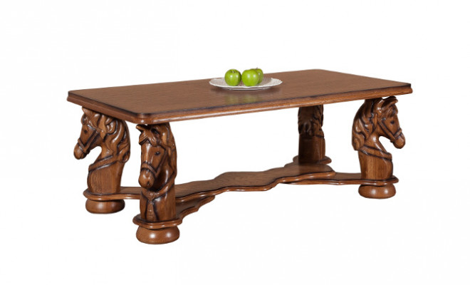 Handgemaakt woonkamer tafel Klassieke bank tafels Hout gesneden